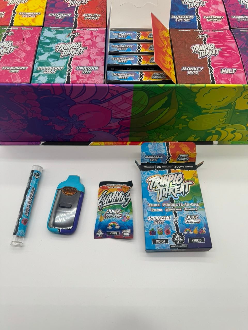 TRIIIO TRIIIPLE THREAT TRIIIO TRIIIPLE THREAT