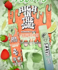 Hitz Disposable Strawberry Mojito